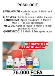 Kit Hépatite et chyrose de foie